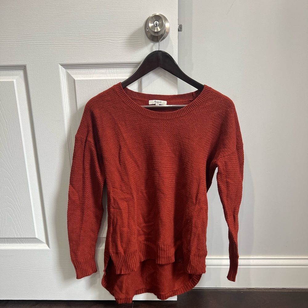 Orange/Red Madewell Sweater